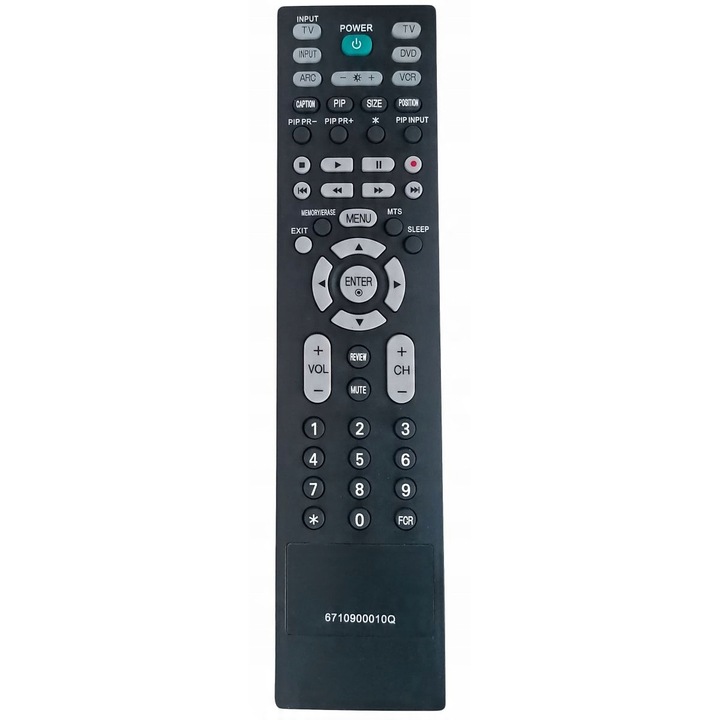 Telecomanda universala CardSplitter pentru TV LG, model 6710900010S, LED LCD
