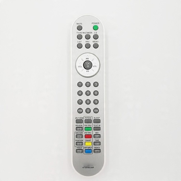 Telecomanda universala CardSplitter pentru TV LG, model 6710V00126R, LED LCD