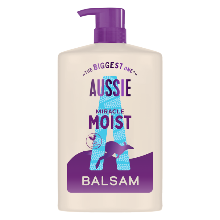 Balsam Aussie Miracle Moist Detangling pentru par uscat si fragil, 1000ml