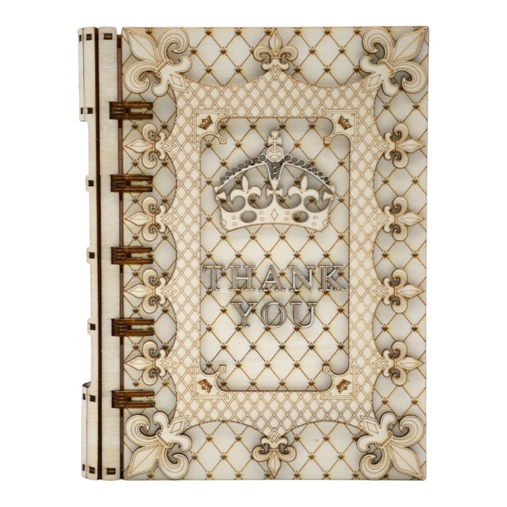 Cutie tip carte „Thank You”