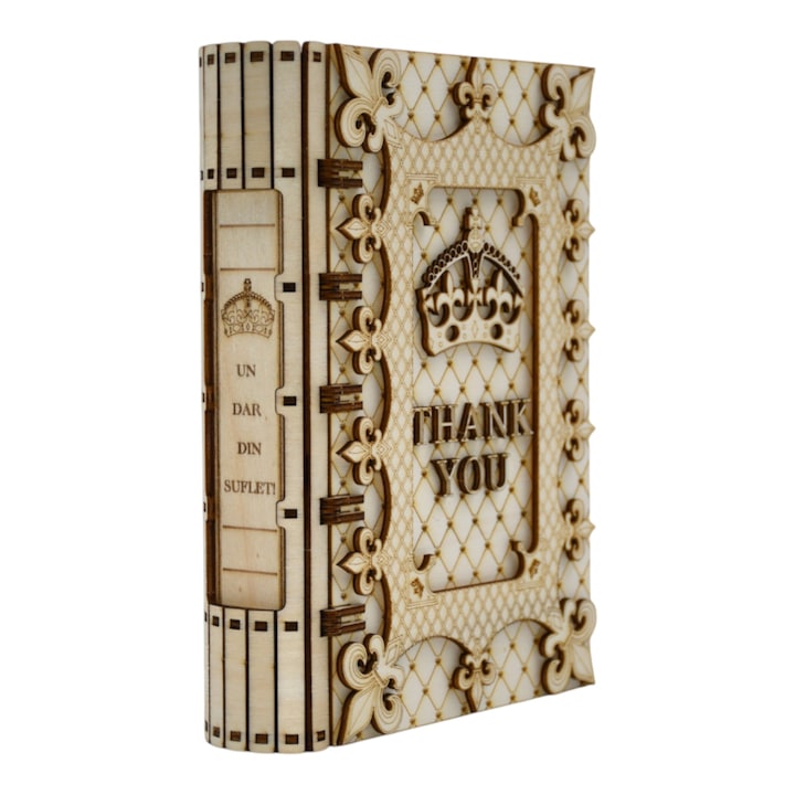 Cutie tip carte „Thank You”