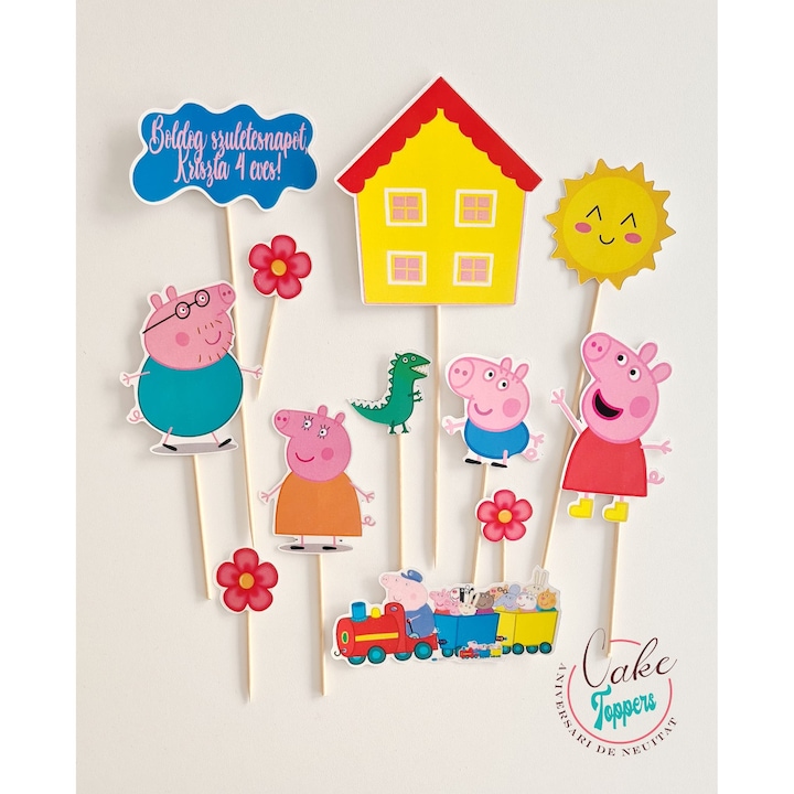 Set toppere Pepa Pig