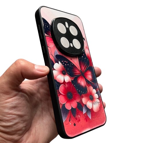 Husa Soft TPU compatibila cu Honor Magic 7 Pro, Butterfly Design