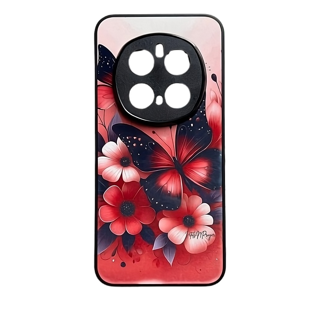 Husa Soft TPU compatibila cu Honor Magic 7 Pro, Butterfly Design