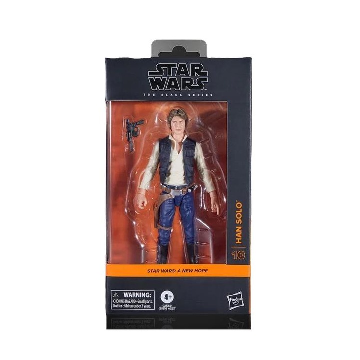 Figura Hasbro, Star Wars, Episode IV, Black Series, Han Solo, 15 cm