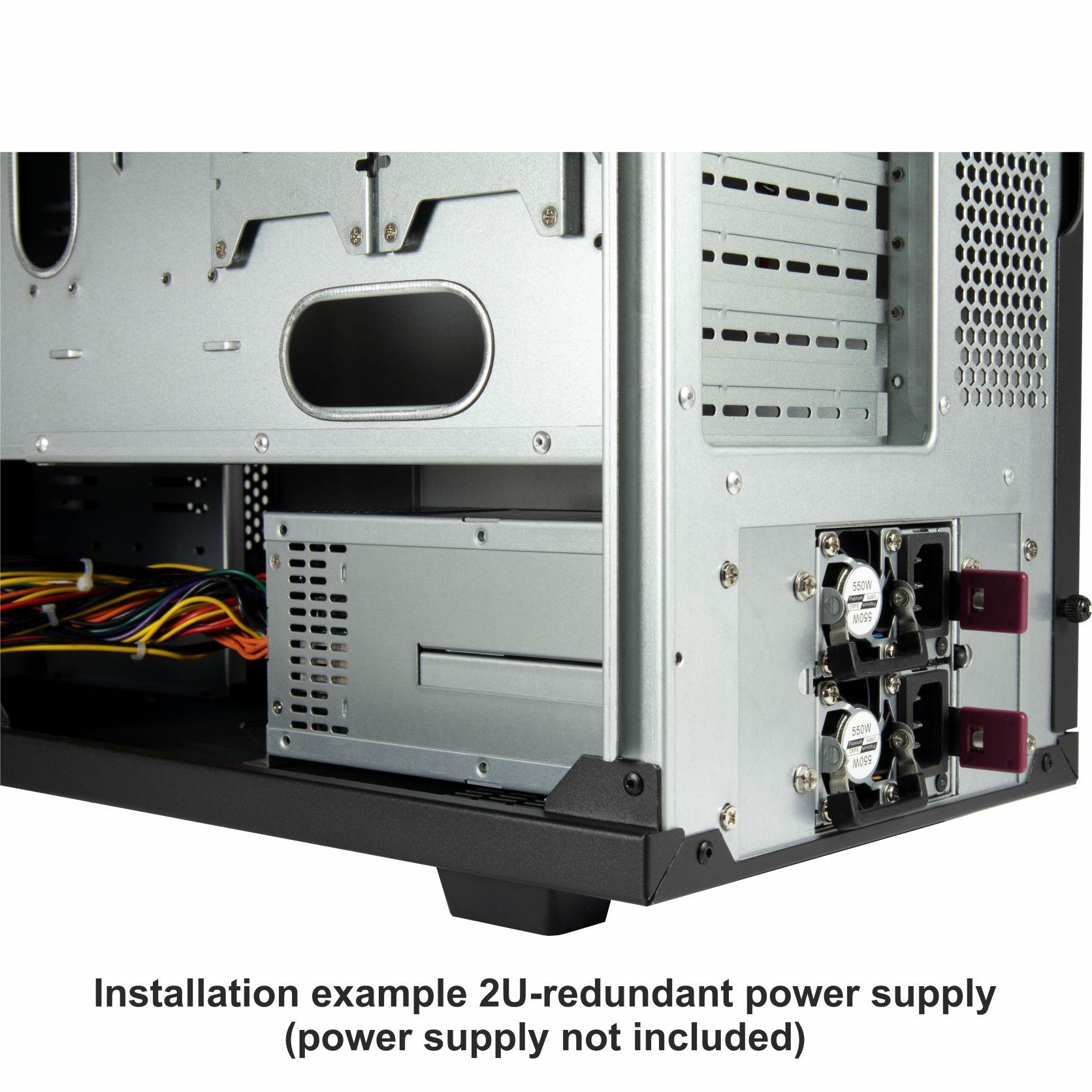 Carcasa pentru server Inter Tech T-9 E-ATX Mid-Tower INTER-TECH-CASE-T ...