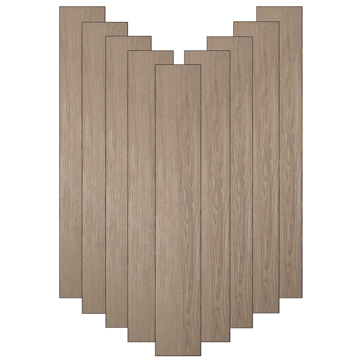 Комплект от 36 x самозалепващи PVC плочки за подова настилка, имитация на дърво NEXTLY, за многократна употреба, водоустойчиви, регулируеми, силно лепило, лесни за монтаж, площ на покритие 5 кв.м, 91,44 x 15,24 см, кафяви, K7373-7