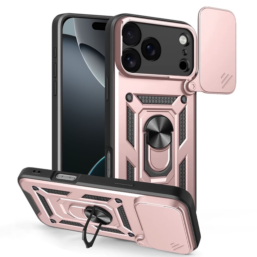 Husa pentru iPhone 14 Pro Max, Techsuit CamShield Series, Black