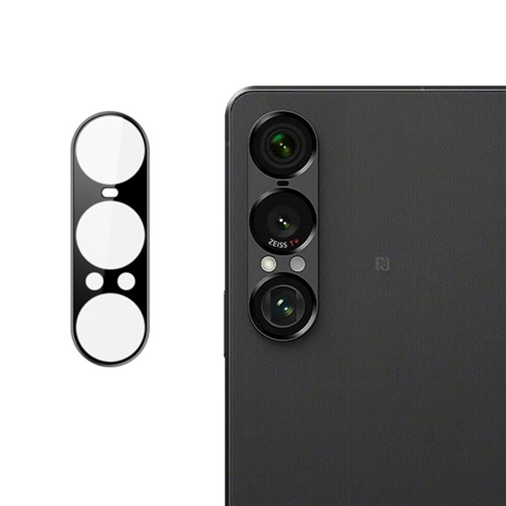 Folie Camera pentru Sony Xperia 1 VII - Techsuit Full Camera Glass - Black