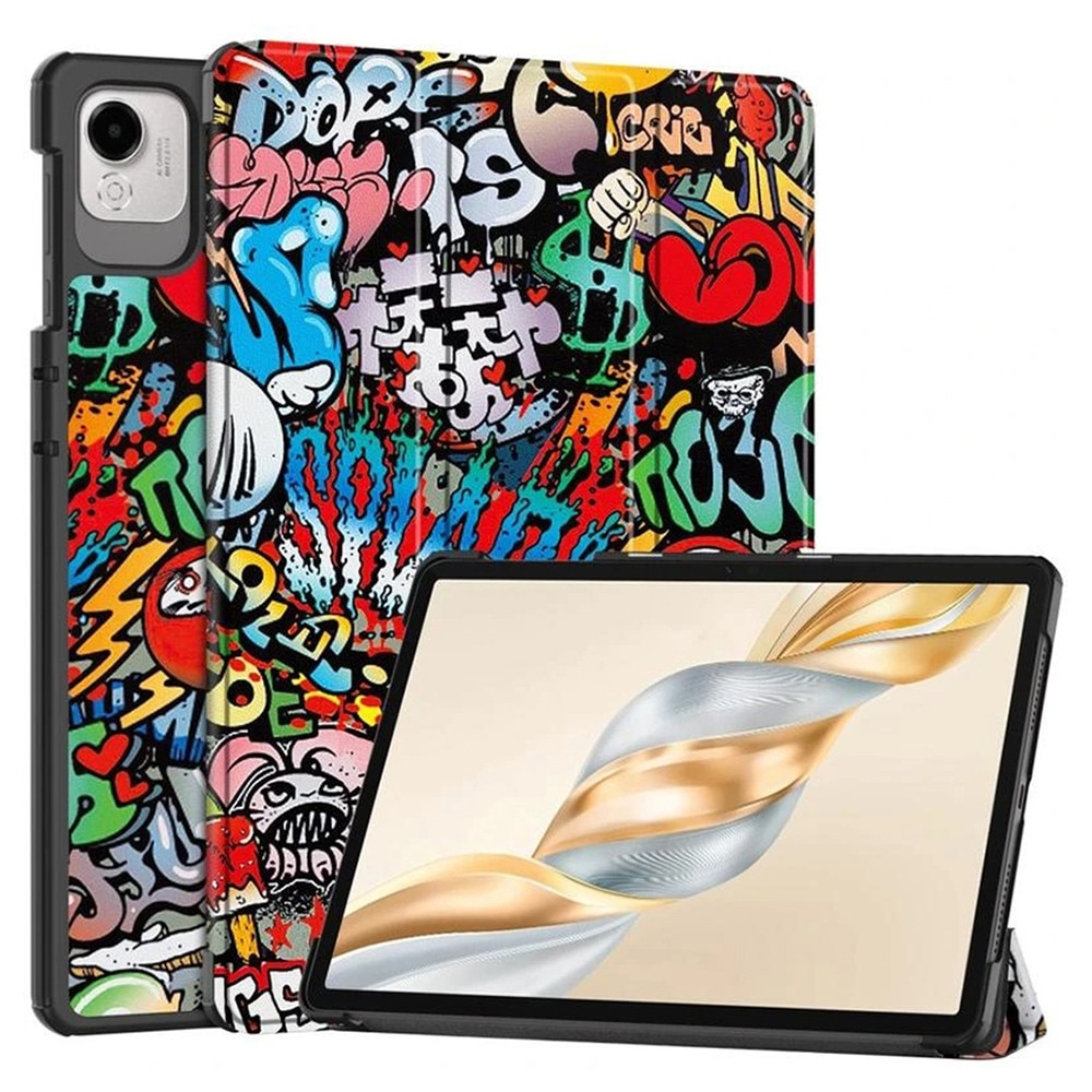 Husa pentru tableta Techsuit, FoldPro, Urban Vibe, multicolor, pentru Honor Pad X9a / X9 / X8 Pro / X9 Pro