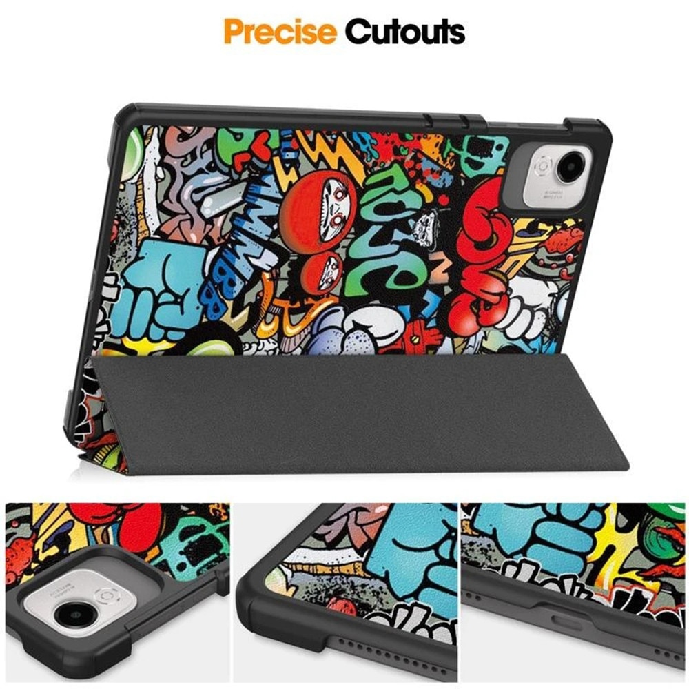 Husa pentru tableta Techsuit, FoldPro, Urban Vibe, multicolor, pentru Honor Pad X9a / X9 / X8 Pro / X9 Pro