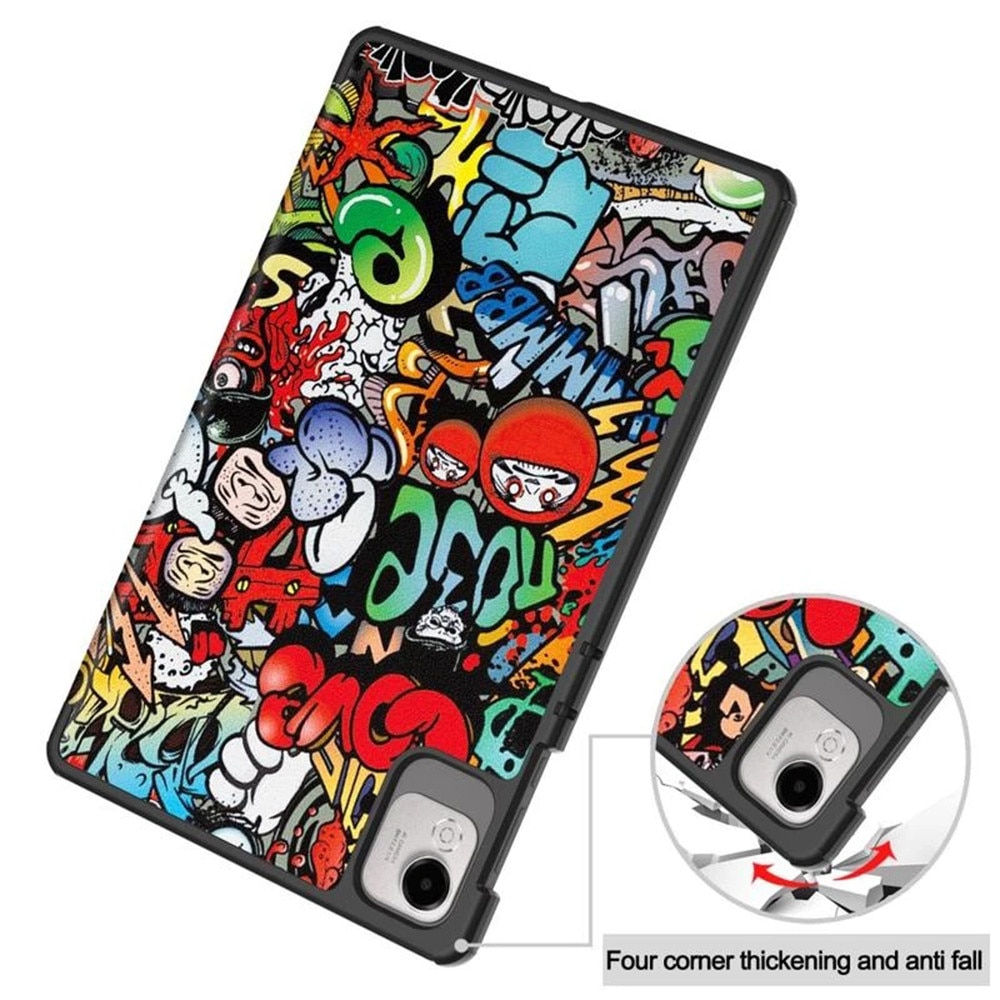 Husa pentru tableta Techsuit, FoldPro, Urban Vibe, multicolor, pentru Honor Pad X9a / X9 / X8 Pro / X9 Pro