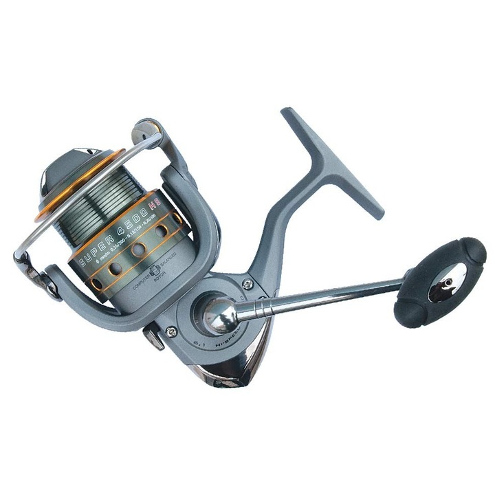 Макара Alcedo Super 4500HS, 8 лагера, 0, 18 мм/150 м