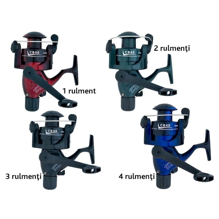 Стационарна макара CB40 Лагер 1 Барабан 4000 Ролка корда 300 м 0,25 мм