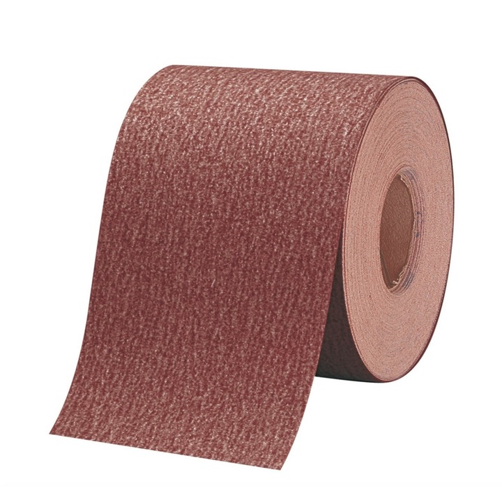 Rola abraziva 100mmx50m Gr180, pentru slefuire lemn, metal, gips-carton