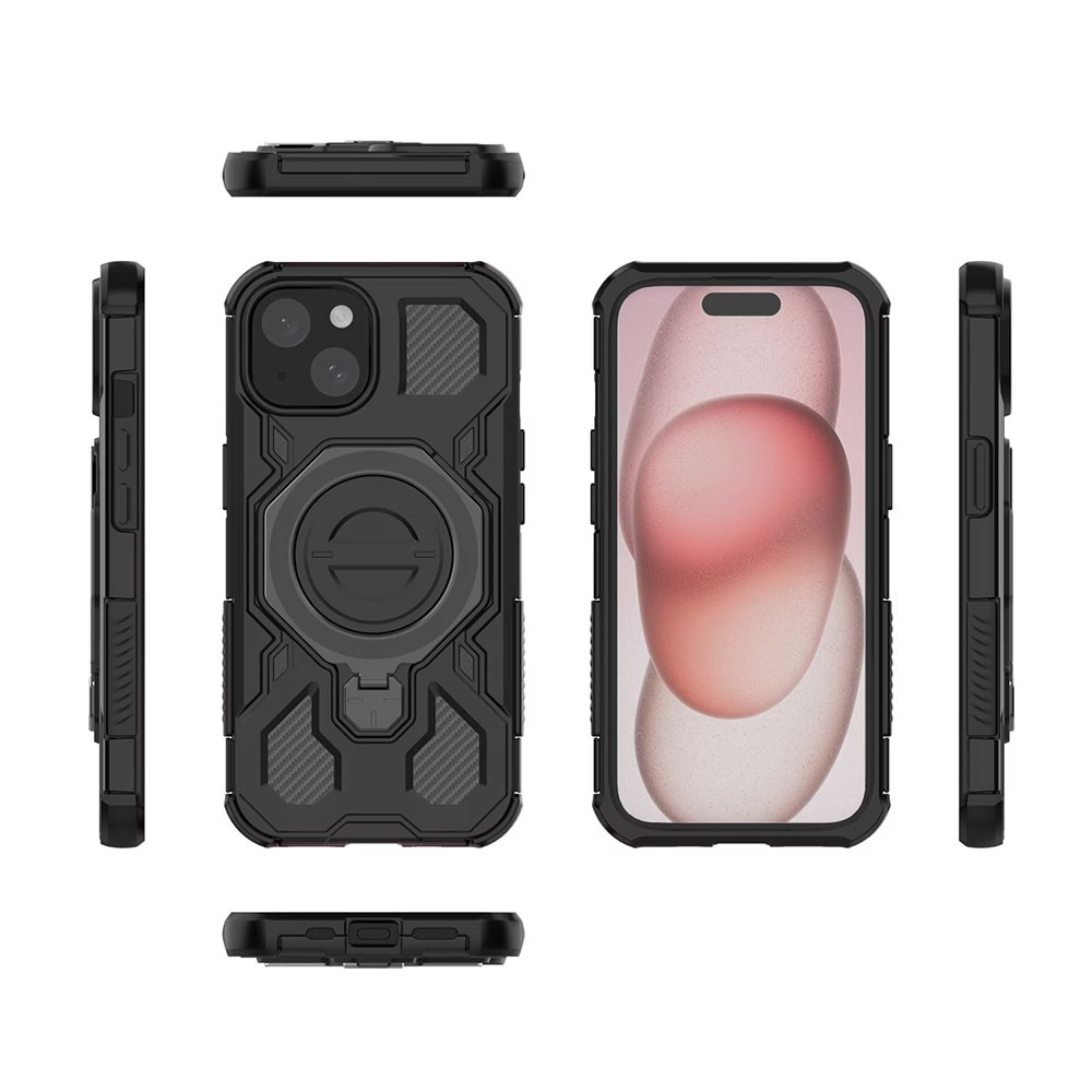 Husa pentru Samsung Galaxy A16 4G / A16 5G - Techsuit Carbon Shield PRO - Smoke Black
