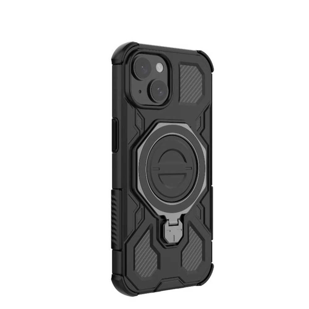 Husa pentru Samsung Galaxy A16 4G / A16 5G - Techsuit Carbon Shield PRO - Smoke Black