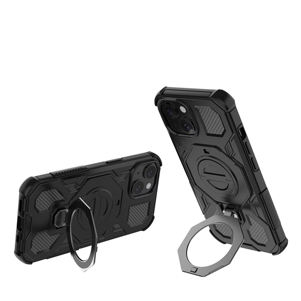 Husa pentru Samsung Galaxy A16 4G / A16 5G - Techsuit Carbon Shield PRO - Smoke Black