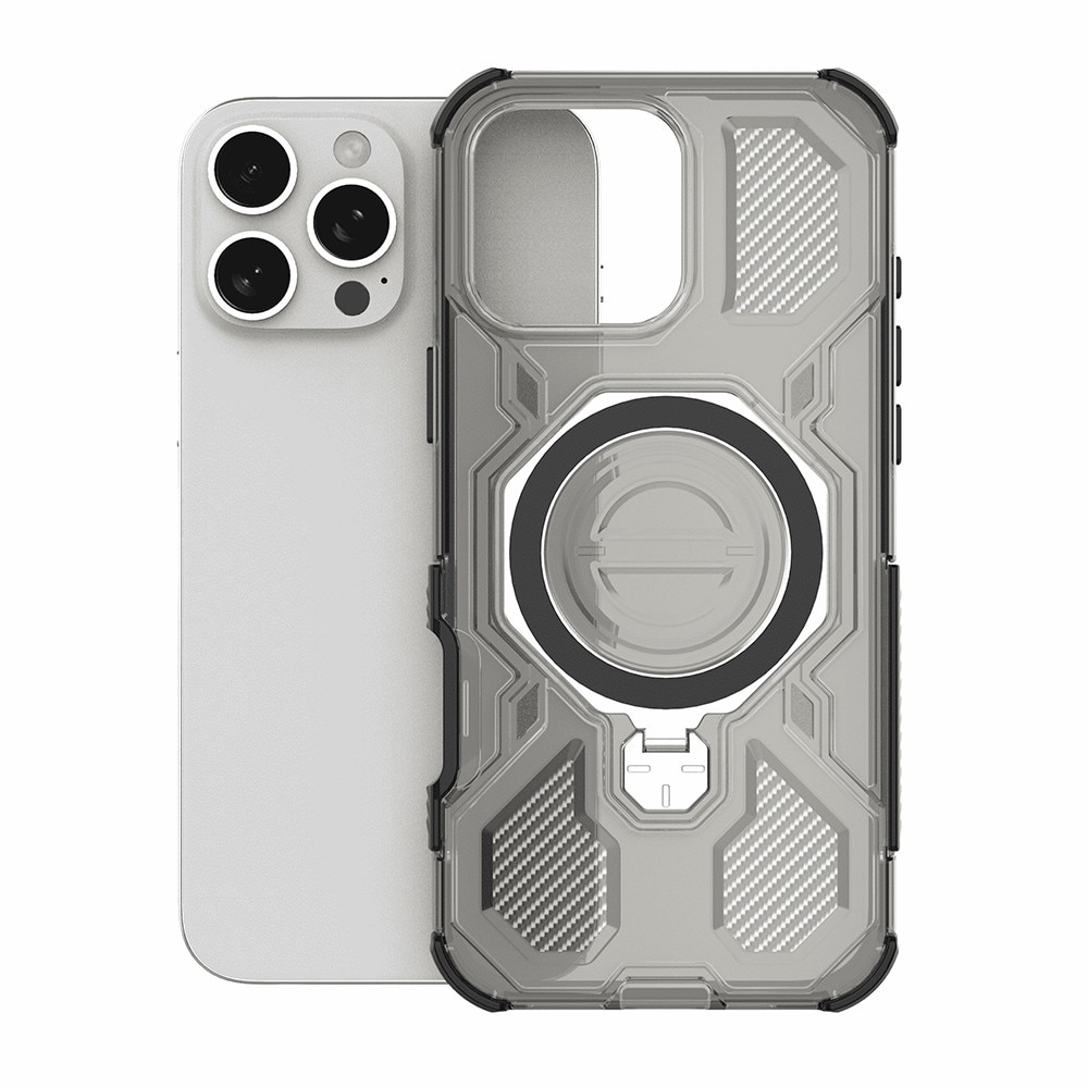Husa pentru Samsung Galaxy A16 4G / A16 5G - Techsuit Carbon Shield PRO - Smoke Black