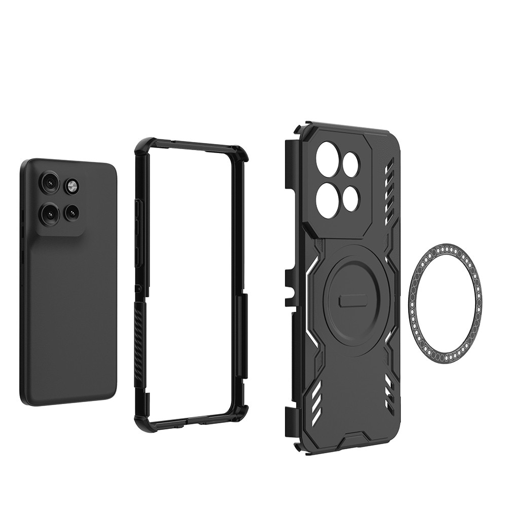 Husa pentru Motorola Edge 50 Neo ArmorMag, Magsafe, Antisoc, Calitate Premium, Protectie Superioara, DaDen, Negru