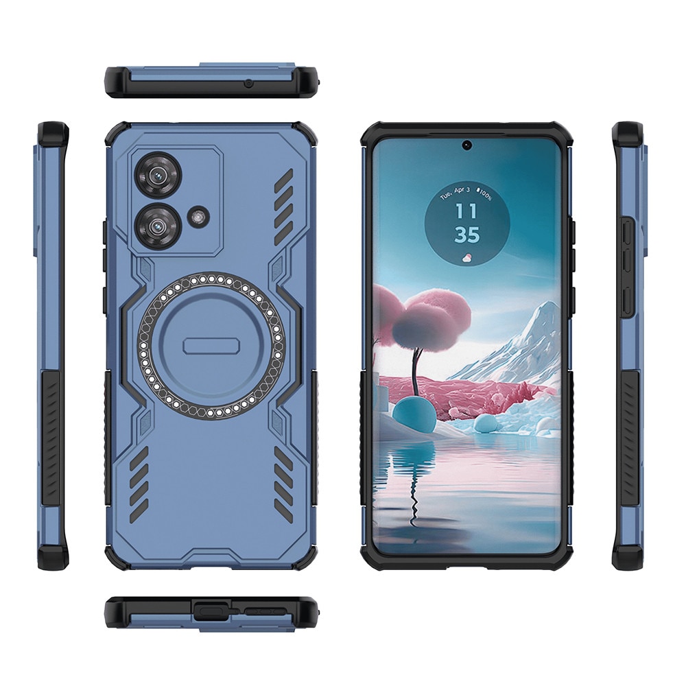 Husa pentru Motorola Edge 40 Neo - Techsuit ArmorMag Case - Blue