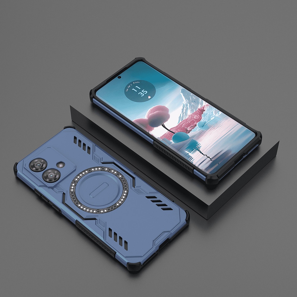Husa pentru Motorola Edge 40 Neo - Techsuit ArmorMag Case - Blue