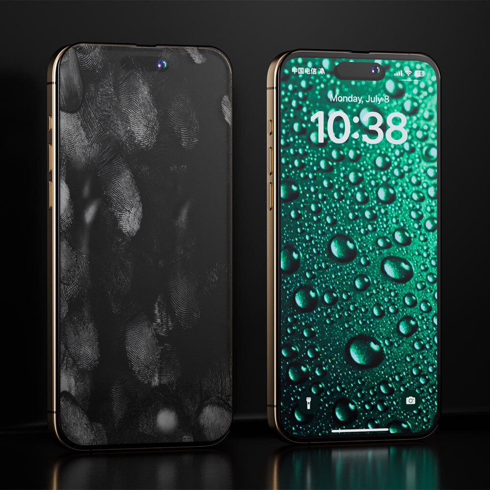 Husa Protectie Compatibila cu 3D Invisible 3X Reinforced Edge to Edge, ANANK, iPhone 16 Pro - Black