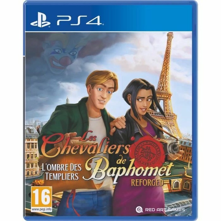 PlayStation 4 Само за игри Видео игра LES CHEVALIERS DE BAPHOMET