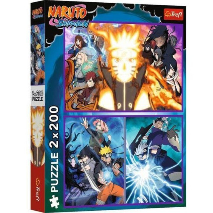 Trefl 2 x 200 db-os puzzle - Naruto Shippuden (13333)