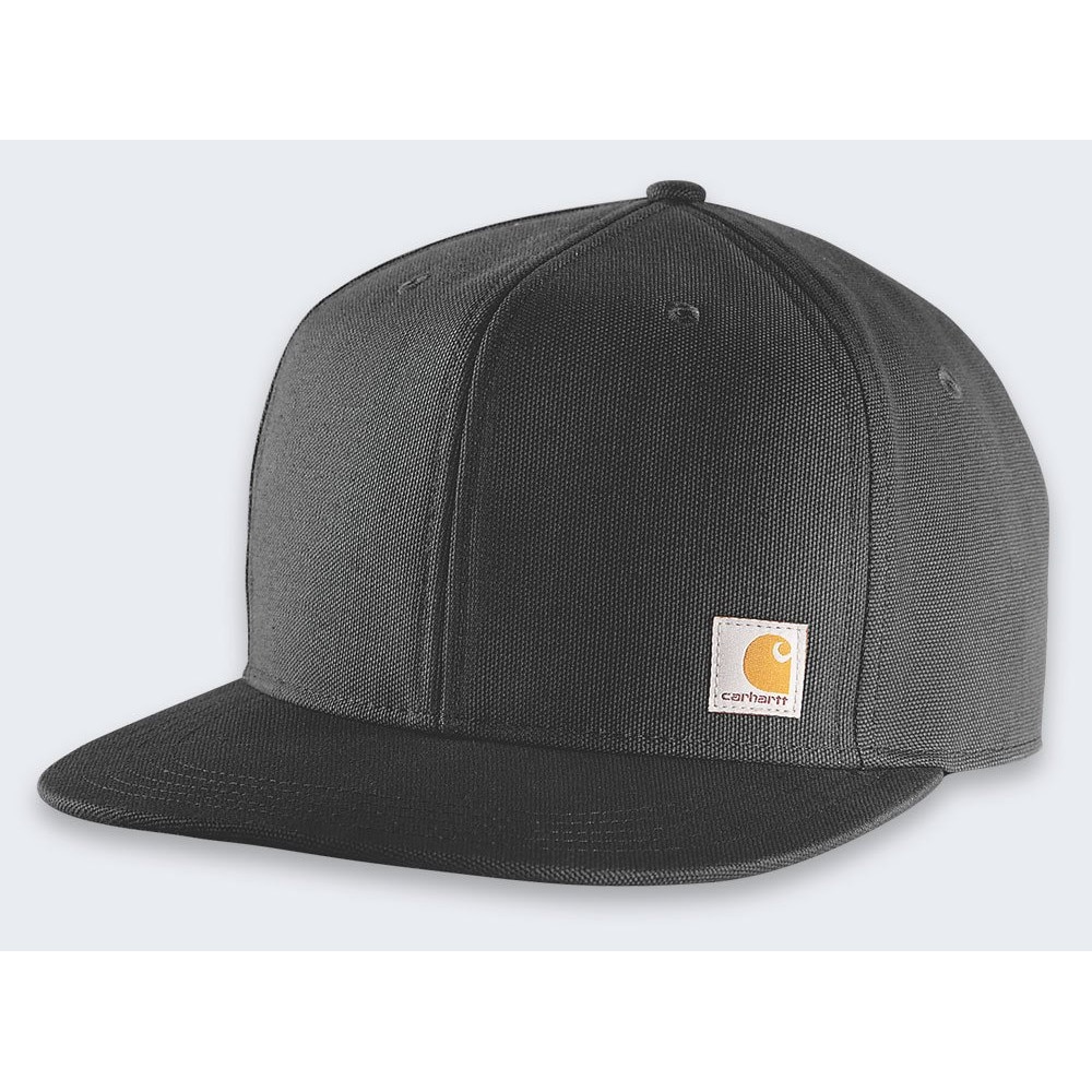 Sapca Carhartt Force Duck Flat, neagra, 100% bumbac, tehnologie