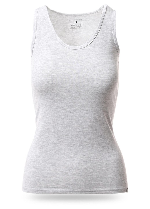 Дамски потник Moraj, памук с еластан, удобен, сив