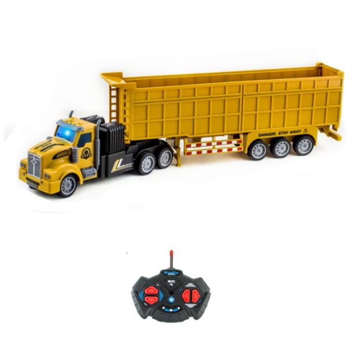 Basculanta cu telecomanda D2, galben