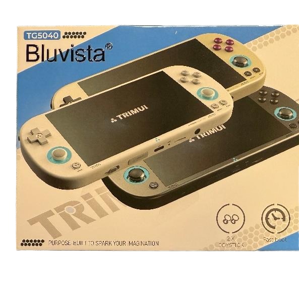Consola retro portabila TRIMUI Smart Pro cu jocuri, Bluvista®, quad core Cortex-A35 1.8GHz, 1GB LPDDR4, Bluvista, IPS LCD 4.96" 1280x720, 5000 mAh, WiFi 5, Gri