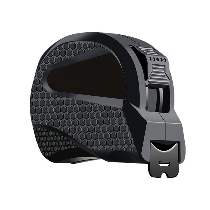 Mérőeszköz, Luyimeiren, mérőszalag, fluoreszkáló zöld, 5 m * 25 mm, kopásálló, önjavító, ejtésálló, pontos skála