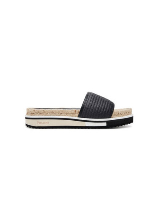 Espadrile dama Pollini, SA28295G0MTN100A, Sintetic, Negru