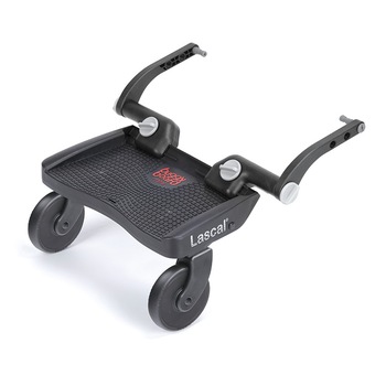 Adaptor / Platforma pentru al doilea copil LASCAL Buggy Board Mini, Negru/Rosu Adaptor / Platforma pentru al doilea copil LASCAL Buggy Board Mini, Negru/Rosu