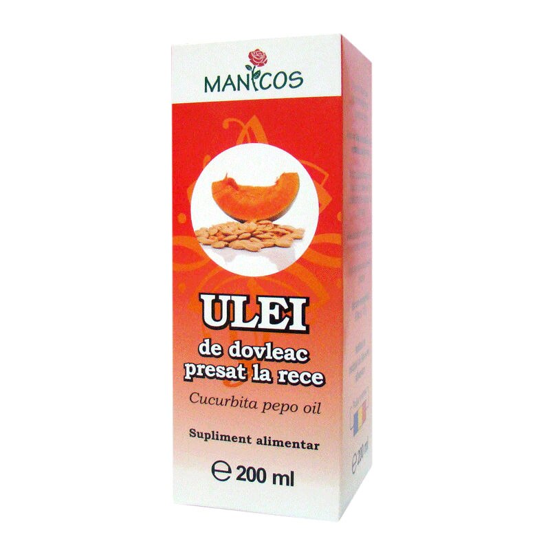 Ulei de dovleac 200 ml - Manicos