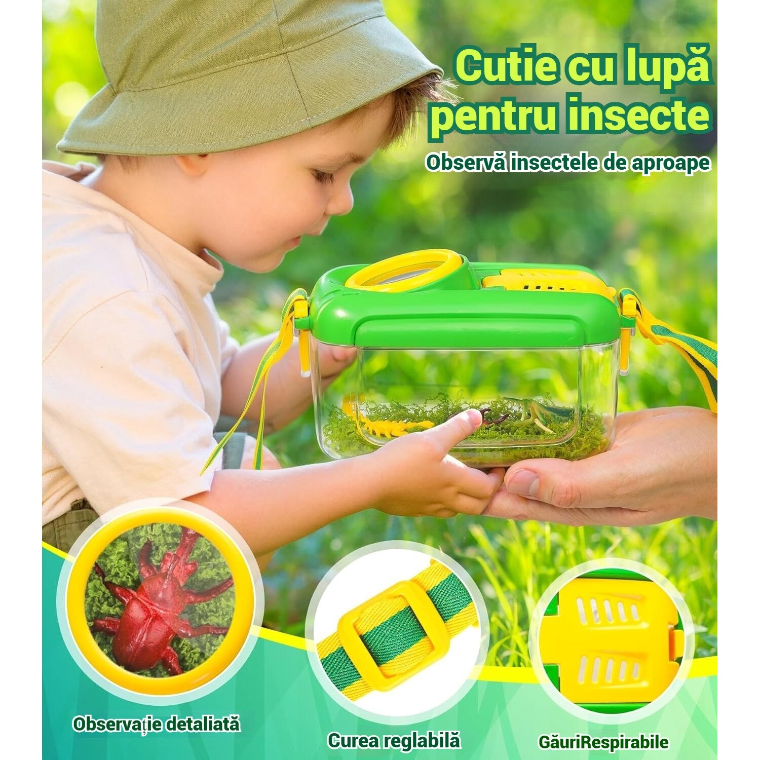 Kit de prindere a insectelor FomoX, kit de prindere a insectelor cu 17 ...