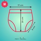 Гащички за приучване към гърне, За многократна употреба, 100% Муселинов памук, С непромокаем слой, Силно абсорбиращи, щампа Мечета, M(9-12кг)