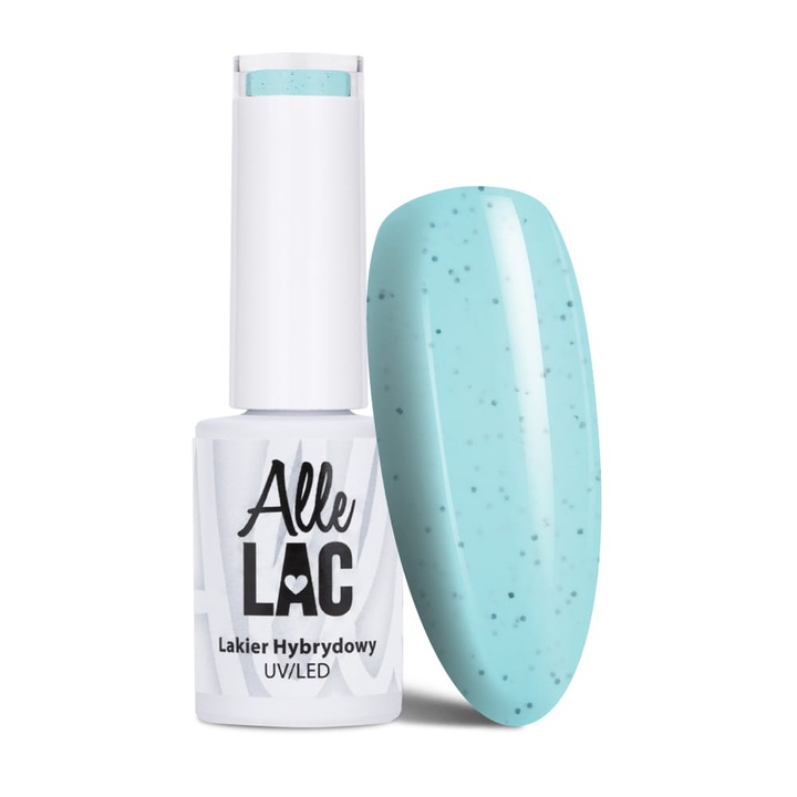 Oja hibrida AlleLac Colectia Macaroons & Muffins 5 ml Nr 116, menta, pastelata