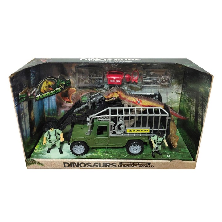 Dinoszaurusz Figura Készlet Hanggal, Safari, Többszínű, 3+ Év, MYONNA IT & E- COMMERCE ®