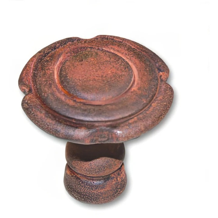 buton mobilier rustic 34 mm finisaj rugina antica sertar dulap