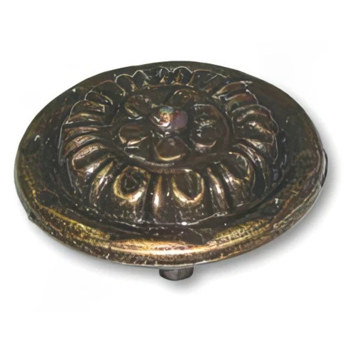 buton mobilier rustic 35 mm finisaj antic alama sertar dulap