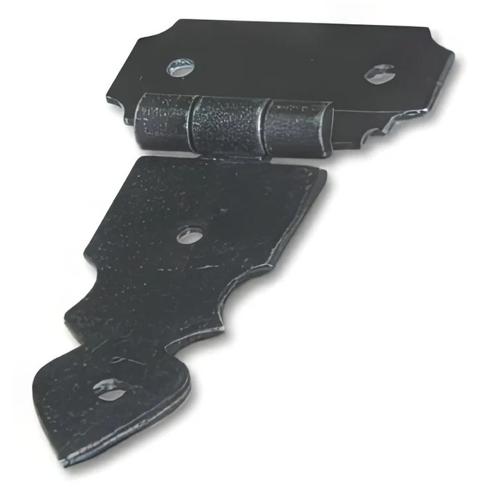 Панта Sziferon за външен ъглов панел, черна, 98x52 мм