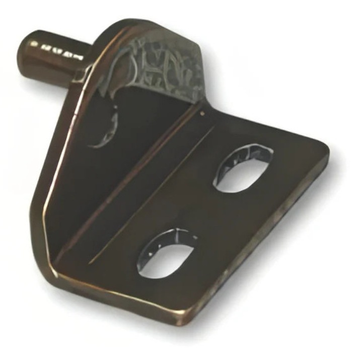 Скрита панта Sziferon 2 мм, 31x16 мм, антично месингово покритие, за рустикални мебели