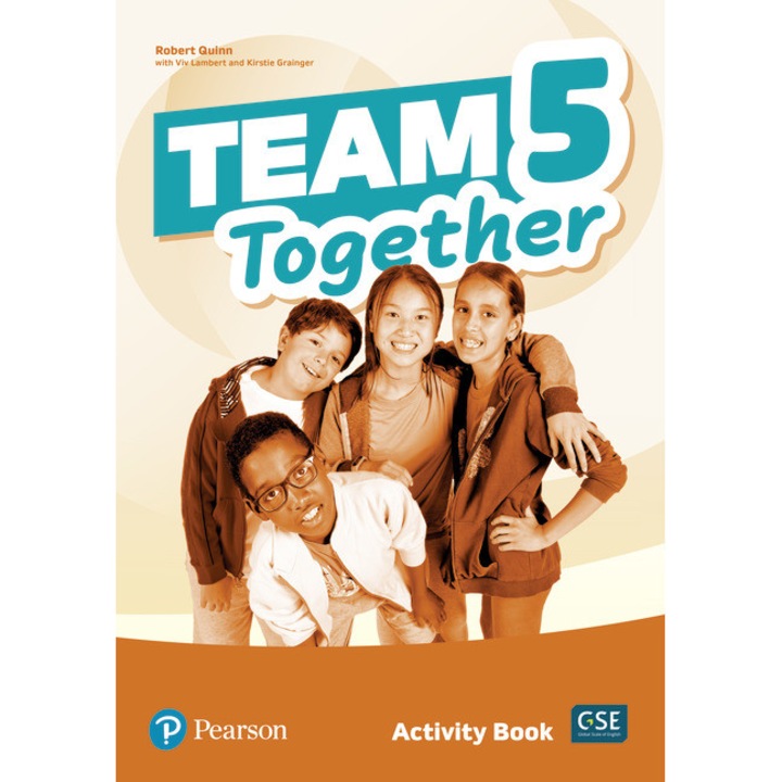 Team Together 5, PEARSON, manual auxiliar, activitati de practica, vocabular, 2023