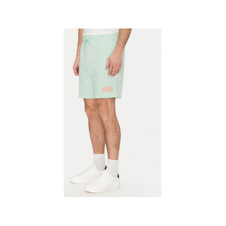 Pantaloni scurti sport barbati Gap, 703989-01, Bumbac /Poliester reciclat, 46794, Verde