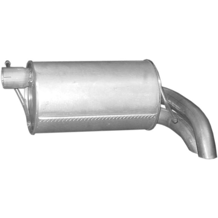 Polmo hátsó kipufogódob, Galaxy, Alhambra, Sharan, 1.9-2.0D, 2000-2010.04