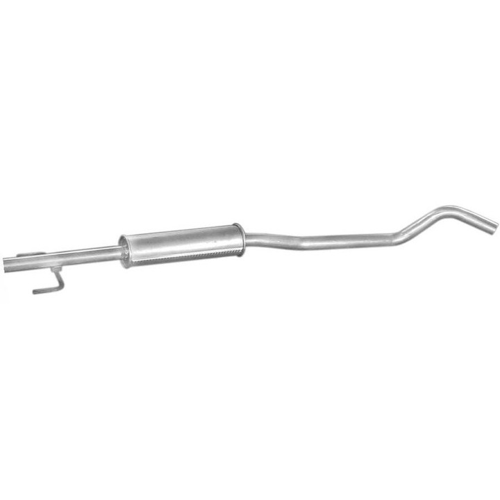 Polmo középső kipufogódob, Opel Corsa C hb, Tigra Twin Top, 1.2-1.4, 2000-2006.07