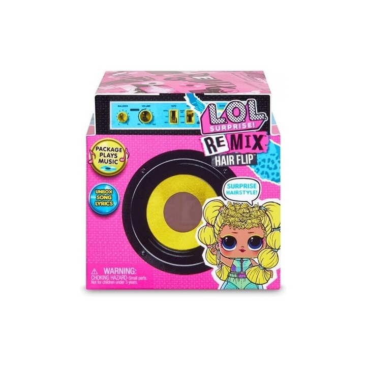 Papusa L.O.L. Surprise Koukla Remix, 12cm, multicolor